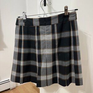 Aritzia Sunday Best plaid pleated skirt